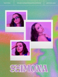 the cover of shimona's album